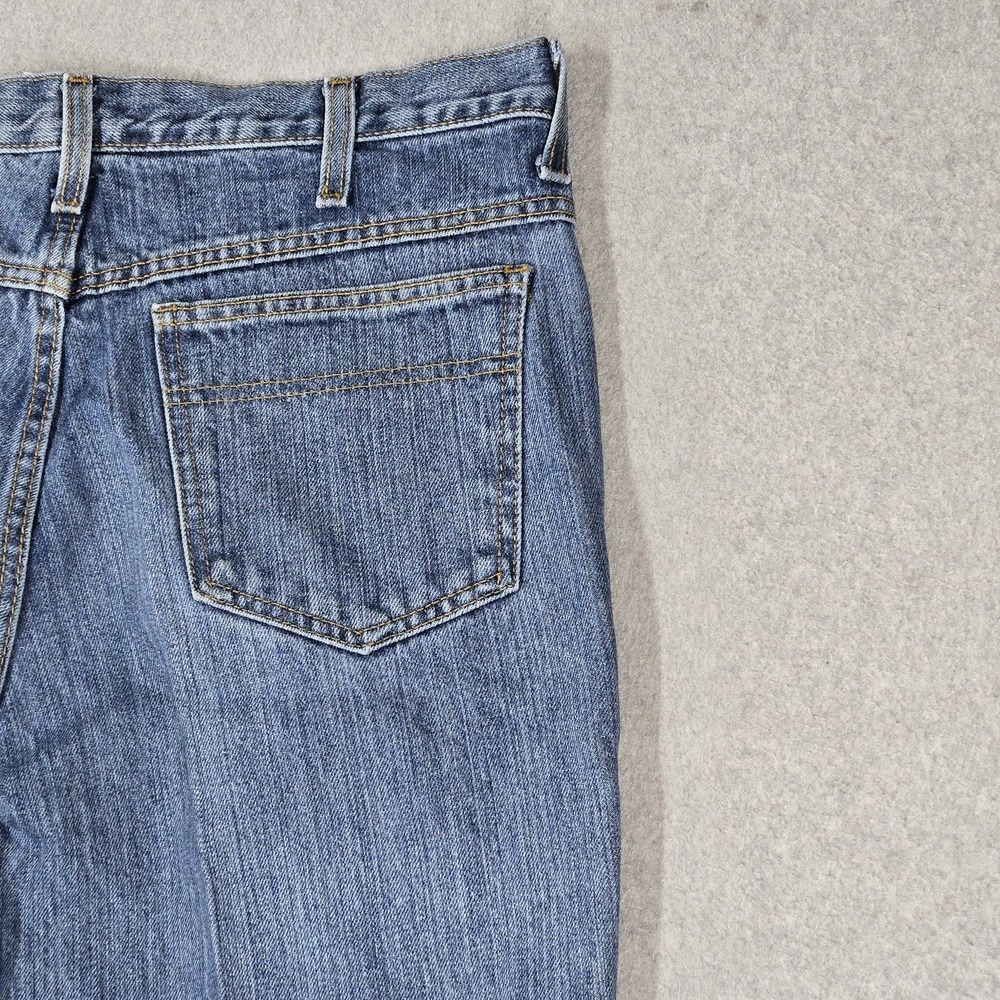 Cinch Men Jeans 33X34 Blue Denim Green Label Relaxed Tapered 32" Inseam - Picture 11 of 12
